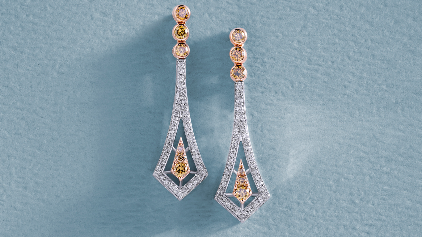 A Diamond Earrings