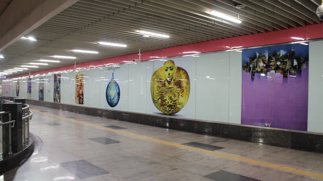 Shalimar Bagh Metro Station