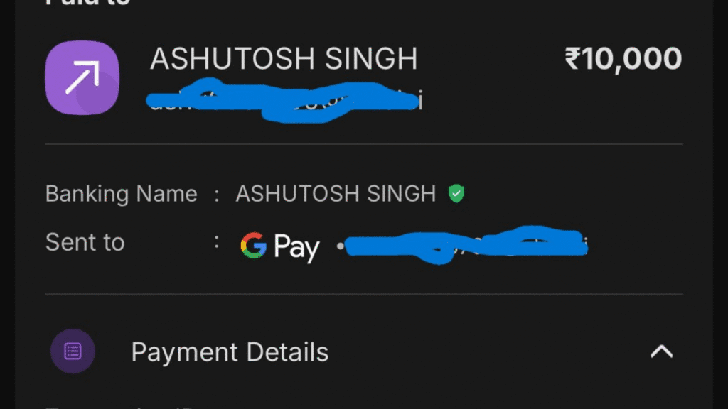 Guest Post Payment Ashutosh Singh