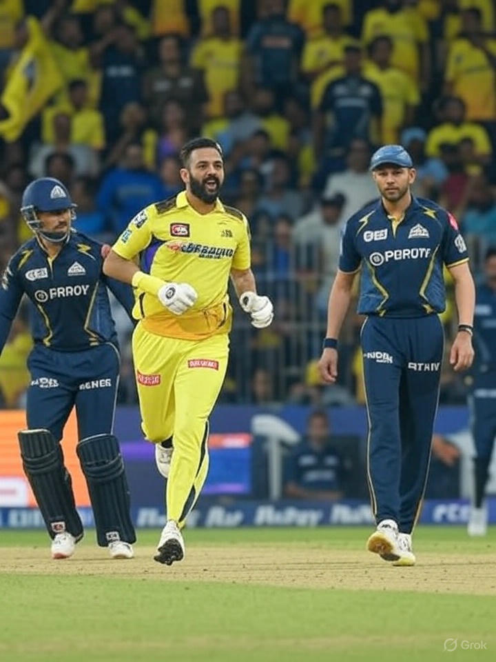 Chennai Super Kings vs Gujarat Titans Match Scorecard Live