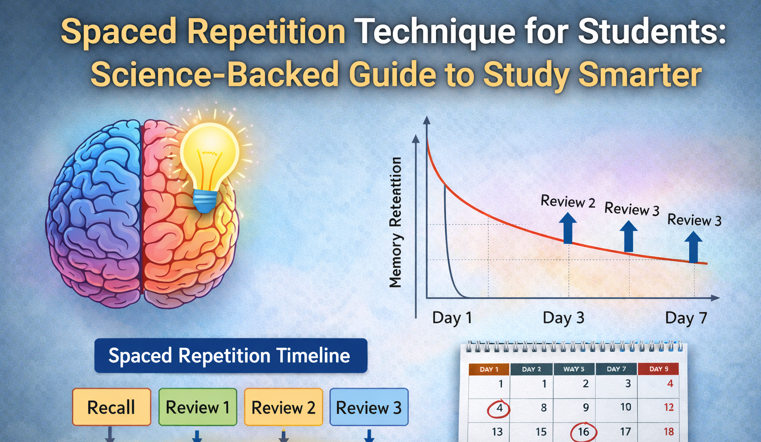 Spaced Repetition Technique for Students