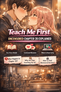 Teach Me First Uncensored Chapter 20